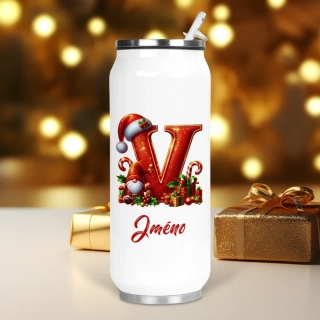 Termoska COKE | Červené písmeno "V"