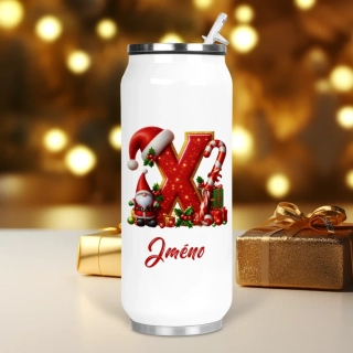 Termoska COKE | Červené písmeno "X"