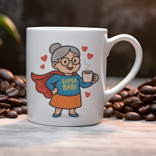 Hrnek 330ml | SUPER BABI