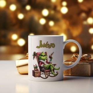 Hrnek 330ml | GRINCH se jménem 2