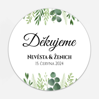 Samolepka EUCALYPTUS No.3