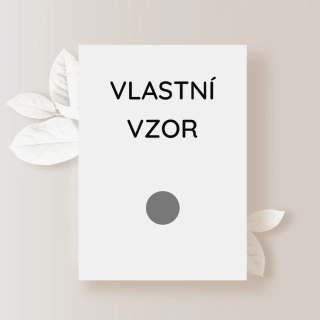 Svatební los VLASTNÍ VZOR (1 pár) | STŘÍBRNÉ KOLEČKO