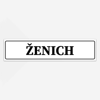 SPZ "ŽENICH" - Jednoduchá