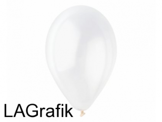 Balonky 100 ks TRANSPARENTNÍ - PRŮHLEDNÉ 26 cm pastelové