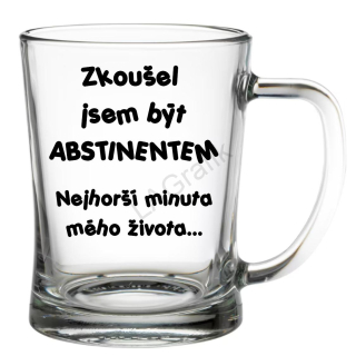 Krýgl 600ml | ZKOUŠEL JSEM BÝT ABSTINENTEM