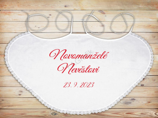 Bryndák pro novomanželé | Lemovaný Madeirou
