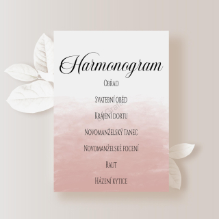 Harmonogram DUSTY ROSE