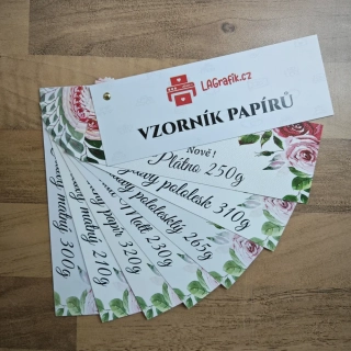Vzorník papírů